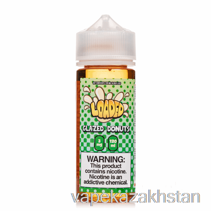 Vape Kazakhstan GLAZED DONUT - Loaded E-Liquid - Ruthless - 120mL 0mg